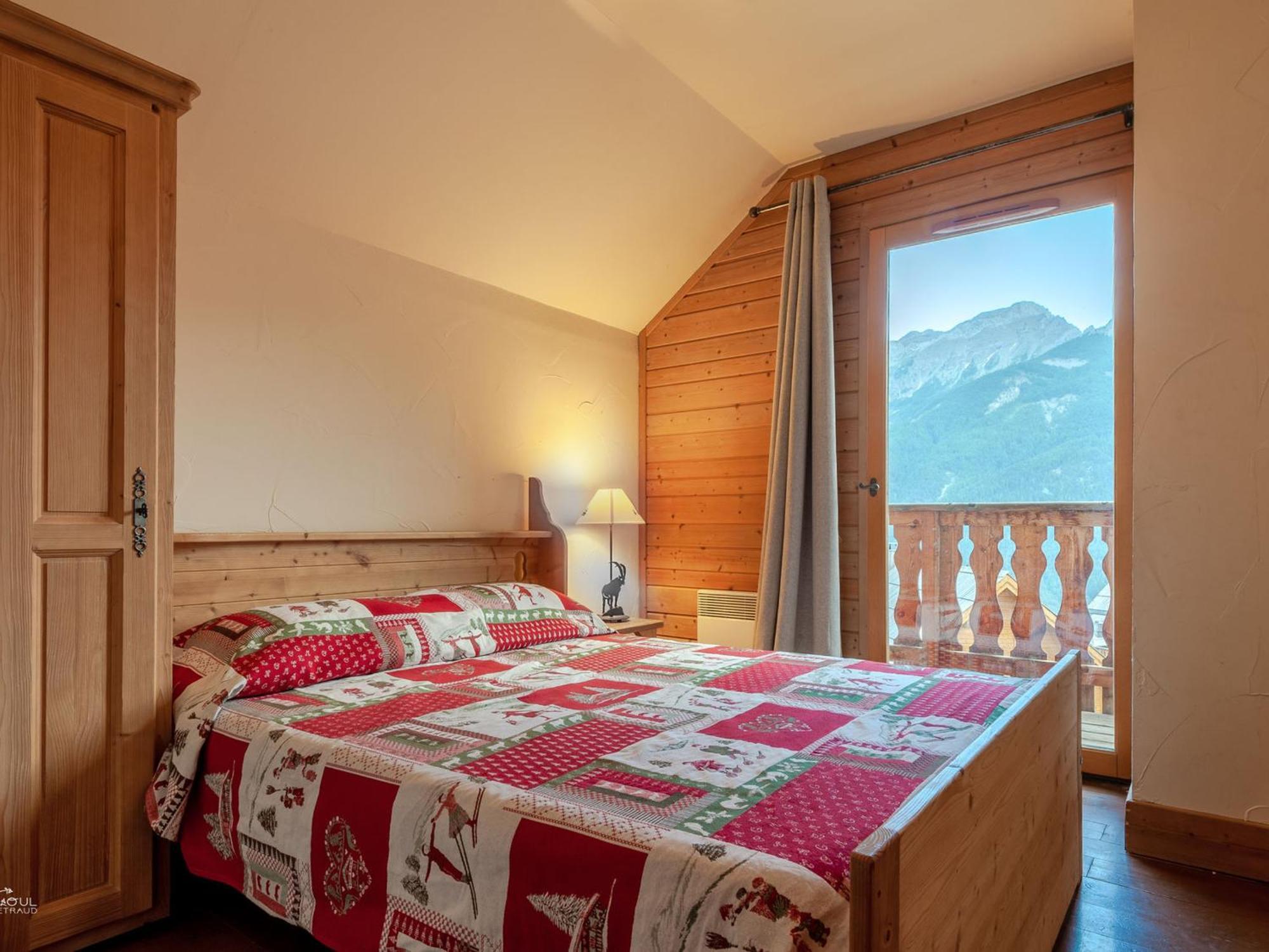Chalet En Bois Avec 3 Chambres A Pra Loup - Fr-1-165A-47 Uvernet-Fours Eksteriør billede